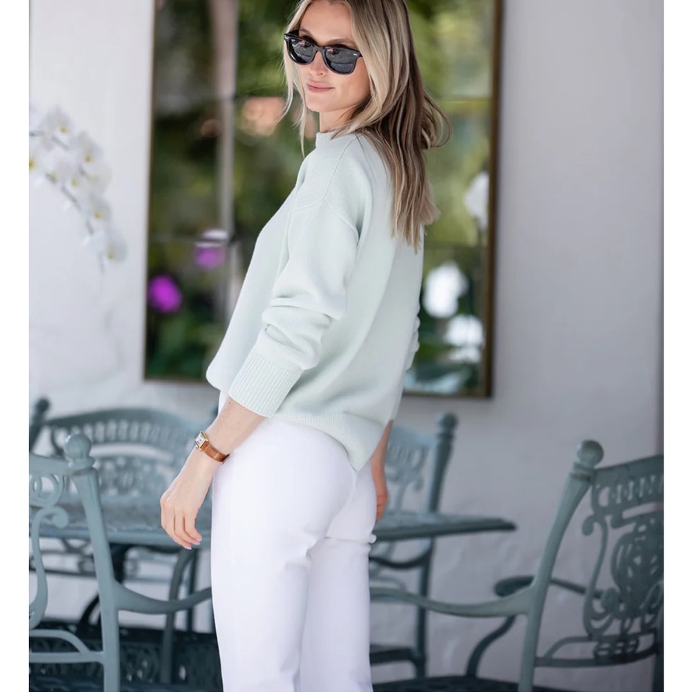 Julia Amory Bell Pant White Medium - Picture 5 of 8